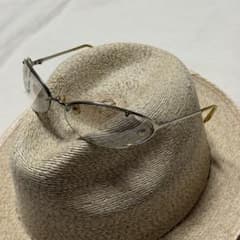 正規美 ヴェルサーチ Gロゴサングラス クロコ調テンプル×ブロンズ 