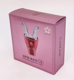 新品未開封　SUPER WHITE LV ホワイトニングマシン　ジェル２本付きのサムネイル