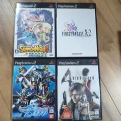 【まとめ売り】PS2ソフト 4本セットのサムネイル