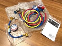 STRAIGHT ストレート マニホールドゲージセット HFC-134a m35026173842_1.jpg?1659881206