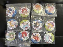 セガ ラッキーくじ「ソニック＆ぷよぷよ」35周年 C賞 缶バッジ 6種 12