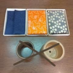小茶巾入3種のサムネイル