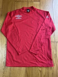 umbro 赤 長袖 ウェア 160のサムネイル
