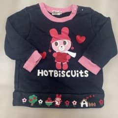 HOT BISCUITS ミキハウス　トレーナー 90㎝のサムネイル