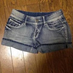 未使用デニムショートパンツのサムネイル