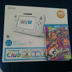 wiiu スポーツプレミアムセット スプラトゥーンのサムネイル