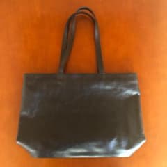 ★極美品★ビジネスレザーファクトリー★A4トートバッグ★黒のサムネイル