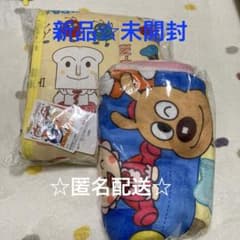 アンパンマン お昼寝敷きパッド 70×120cmとひざ掛け毛布のセットのサムネイル