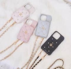Rosemuse qutting iPhone case blackのサムネイル