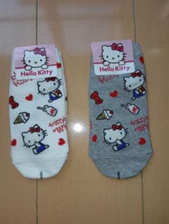 キティーちゃん2足組靴下のサムネイル