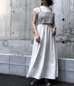 &g'aime ビスチェレイヤードロングワンピースのサムネイル