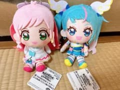 映画 わんだふるぷりきゅあ！ ぬいぐるみ キュアスカイ　キュアプリズム