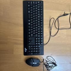 Rii ゲーミングキーボード & マウス セット 日本語配列 有線 USBのサムネイル