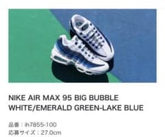 NIKE AIR MAX 95 BIG BUBBLE 27.0cmのサムネイル