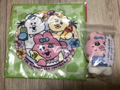 【おぱんちゅうさぎ】セリフ付きぬいぐるみ、サントリーの限定コラボタオルセット