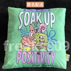 【新品タグ付】スポンジ・ボブ 超BIGクッション