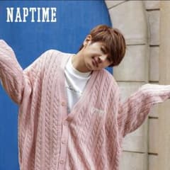 Naptime. 男女兼用 ニットカーディガン ピンク オーバーサイズ - メルカリ