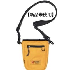 【新品未使用】韓国限定　日本未発売　KODAK ポストミニクロスバッグ　イエロー