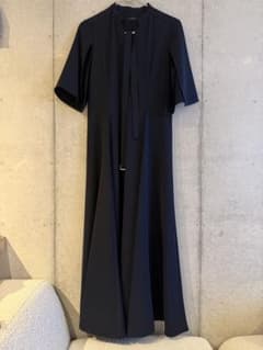 anuans スリットスリーブフレアワンピース （NAVY）のサムネイル