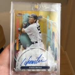 松井秀喜 Topps Finest 直筆サインカード 35/50 - メルカリ