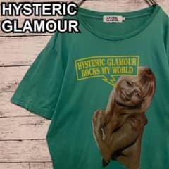 596【人気Lサイズ】ヒステリックグラマー♤ビッグロゴ 半袖Tシャツ 