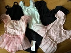 バレエレオタード　チャコット5着セット　120〜130のサムネイル