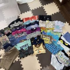 夏用　子供服　まとめ売り　男の子　50点以上のサムネイル
