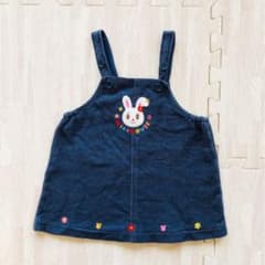 ミキハウス　うさこ　ワンピース　ジャンパースカートのサムネイル
