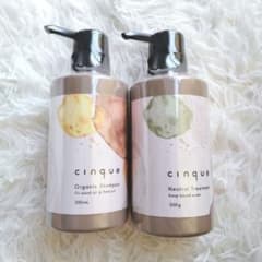 【新品・未開封】cinque サンク　オーガニックシャンプー&トリートメント