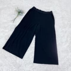 [Excellent Condition] GAP Wide Leg Gaucho Pants, Black, Size S, Stretchable