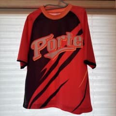 ポルテ 赤 ユニフォーム(練習着) 130サイズ Porte 練習着 130サイズ Tシャツ - メルカリ