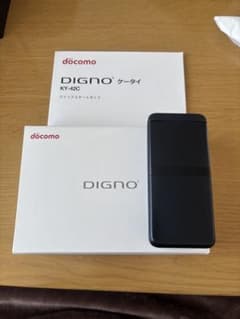ほぼ新品】docomo DIGNO KY-42C ブラック - メルカリ