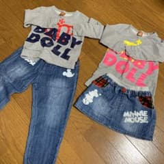 兄妹コーデ110〜130のサムネイル