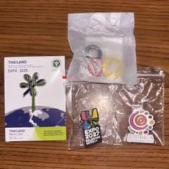 非売品 万博 スタッフ ピンバッジ 4種セット 非売品 万博限定【マルタパビリオン ピンバッジ】スタッフ交換