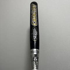 激レア【14年モデル】カタリストTiソフトボール3号用バット 84cm 680g