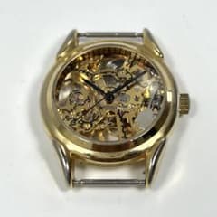 Skeleton Manual Winding Gold Full Skeleton Vintage Unisex Working