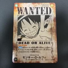 ①【美品】モンキー・D・ルフィ OP13-118 手配書のサムネイル