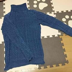 メンズ ハイネック ブルーのサムネイル