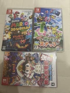 Nintendo Switch ゲーム3本セット
