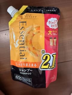 エッセンシャル しっとりまとまる シャンプー つめかえ用 大容量のサムネイル