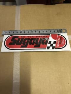 スガヤ ステッカー 当時物 kh250 kh400  ss250 ss350のサムネイル