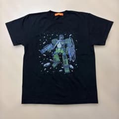 THUNDERBOX ロボットプリント Tシャツ ブラック Lのサムネイル
