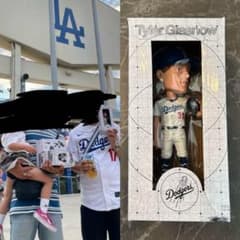 ドジャーススタジアム限定配布　グラスノー　ボブルヘッド9/18 ドジャーススタジアム限定配布 グラスノー ボブルヘッド9/18