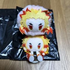 鬼滅の刃　煉獄杏寿郎　桜餅マスコット　プラッシュマスコット