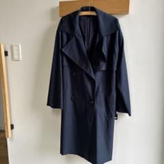 ネイビー トレンチコート ダブルブレストのサムネイル