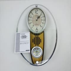美品】シチズン電波柱時計 メロディ報時付掛時計 6曲 パルミューズM436