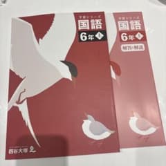四谷大塚 予習シリーズ 国語 6年 上 - メルカリ