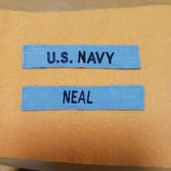 U.S. NAVY 名前ラベルのサムネイル