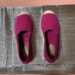 COLE HAAN エスパドリーユ ピンク フラットシューズのサムネイル