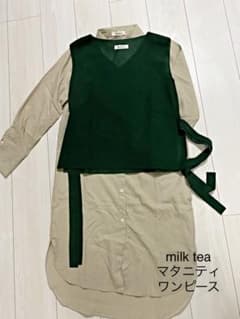 きゃおる様専用　マタニティーシャツワンピースのサムネイル